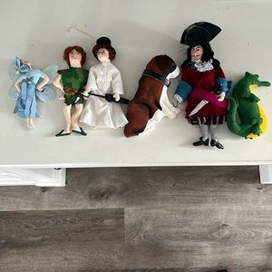 Gladys Boalt Ornaments- Peter Pan Collection- Hand Painted- Perfect condition